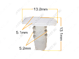 картинка Клипса пластм. крепежная Т-3030 (098/K-098) (уп.25шт)