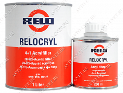 Грунт акриловый 2K HS 4+1 + отверд. (1л+0,25л) RELOCRYL "Mipa"