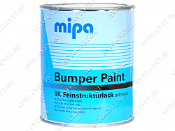 Краска для бампера (структурная) 1л "Mipa"