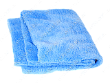 картинка Плюшевая микрофибра для финишных работ Plush Towel №5 l голубая 40*40 см 500 грамм