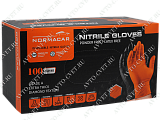 картинка Перчатки нитриловые повышенной плотности (упак. 100 шт) ЧЕРНЫЙ NORMACAR