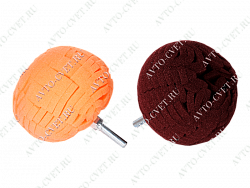 Полировальный шар бордовый/оранжевый "Fitter"