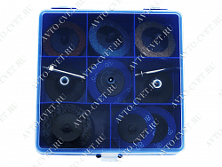 Набор для шлифования с креплением SMET D50мм (14 предметов)