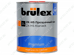 Лак 2К HS Premium прозрачный 1л "Brulex" (г.Тверь)
