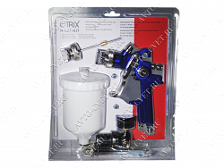 Краскопульт HVLP H-827 блистер 1.4/1.7mm верхн. бачок 600мл "OTRIX"