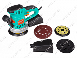 Машина шлифовальная эксцентриковая (ЭШМ) 450Вт, 2 подошвы D125/D150мм рег. скор. "STURM"