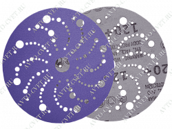 Круг Ceramic Purple Hookit c мультиотводом 150мм NORMACAR