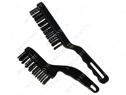 Щетка проволочная стальная с пластмас.ручкой 4-рядная "ЗУБР"