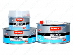 Шпатлевка со стекловол. FIBER MICRO "Novol"