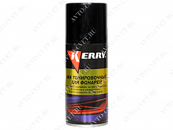 Лак для тонировки фонарей 250мл черный "KERRY"