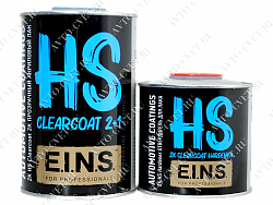 Лак акриловый 2К 2+1 HS с отверд. (1л+0,5л) NEW EINS