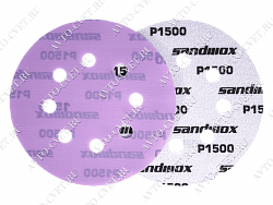 Диск на плен. основе 125 мм, 8 отв Purple GRIP 328 SANDWOX 