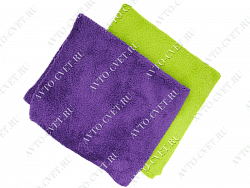 Салфетка микрофибра супермягкая 340 гр/м2. 40х40 Soft Fiber Light SMART OPEN (набор-2 шт)