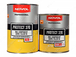 Грунт акриловый 1К PROTECT 370 серый "Novol"