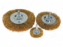 Щетка ШПИНДЕЛЬ дисковая латунная NN