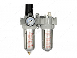 AFRL-80 фильтр с регул. давления, маном. и лубрикатором 1/4 "OTRIX"