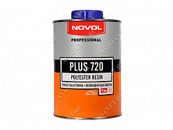 Полиэфирная смола PLUS 720 1кг с отвердителем 50гр "Novol"