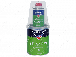 Грунт-наполнитель 2К акриловый 5+1 (0,8л+0,16л) (комплект) "Solid"
