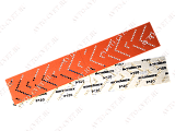 картинка Полоски на бумаж. основе LC ORANGE CERAMIC 70*400мм, липучка Multi holes 518 SANDWOX