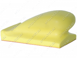 Шлифок малый мягкий под самоклеющийся абразив (HOOK) (120х70мм) "TOR"