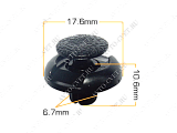 картинка Клипса пластм. крепежная Т-1016 (505)  (уп.25шт)