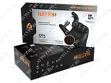 картинка Перчатки нитриловые черные NATRIX290, длина 290мм, (упаковка - 50шт) JETAPRO