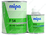 картинка Грунт-выравниватель 2K 4:1 F54 + отверд. H5 Hardener комп. (1л+0,25л) "Mipa"