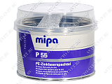 картинка Шпатлевка P55 со стекловолокном и с цинковым наполнителем 0,875гр "Mipa"