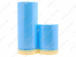 Плёнка маскирующая с клеящей лентой 15м NN