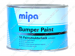 Краска для бампера (структурная) 0,5л "Mipa"