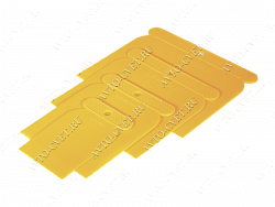 Набор шпателей пластмассовые (упаковка - 4шт) "Япончик"