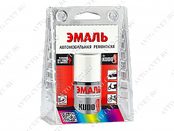 Черный матовый ремонтный с кисточкой 15 мл (упак. 6 шт) "KUDO"