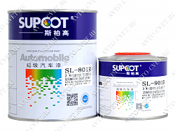 Грунт 2K серый 1кг+0,25л (комплект) SUPCOT