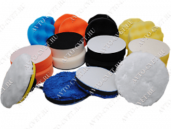 Набор полировальных кругов (D-100 мм) набор-24 предмета NN