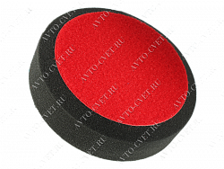 Полировальный круг на липучке тип С (мягкий, черный) H=3см "Novol"