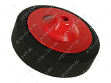 картинка Полировальный круг с пластмас.резьбой тип С (мягкий, черный М14) "Novol"