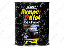 Краска текстурная для бампера черная 1л "Body"