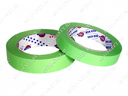 Маскирующая лента 80°С-30 мин зеленая MSK6268 "Eurocel" 