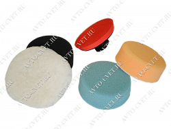 Набор для полировки (4 круга+1 опора D75мм)