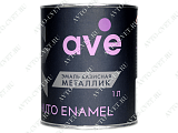 картинка Белая базовая металлик 1л "AVE"
