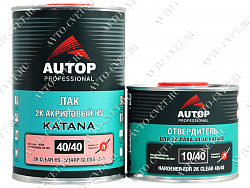 Лак HS 2К Острый блеск "KATANA" (1л + 0,5л) "Autop"