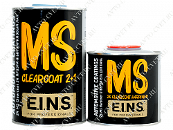 Лак акриловый 2К 2+1 MS с отверд. (1л+0,5л) NEW EINS