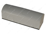 картинка Брусок C узкий с полукругл верхом для шлифования (130х45х40мм) серый "TOR"