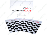картинка Тест-карты для определения укрывистости краски 205 х 140 мм (уп. 30 шт) "NormaCar"