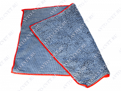 Салфетка из микрофибры 35см*40см серая Fiberhan