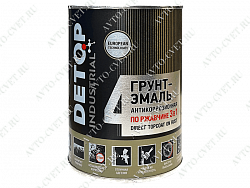 Грунт-эмаль по ржавчине 3 в 1 0,75 л №4 DETOP