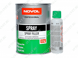 Шпатлевка SPRAY жидкая "Novol"
