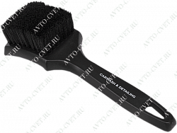 Щётка для чистки покрышек черная с черным ворсом SMART OPEN